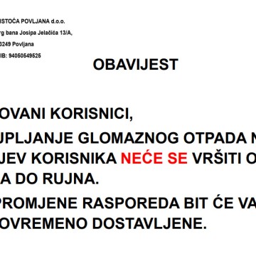 PRIKUPLJANJE GLOMAZNOG OTPADA